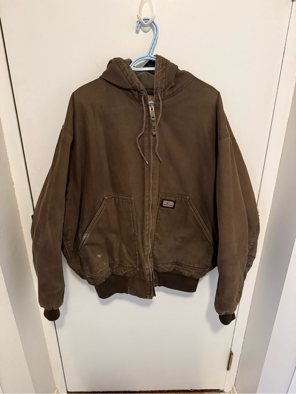 Vintage Big Smith Brown Canvass Workwear Jacket